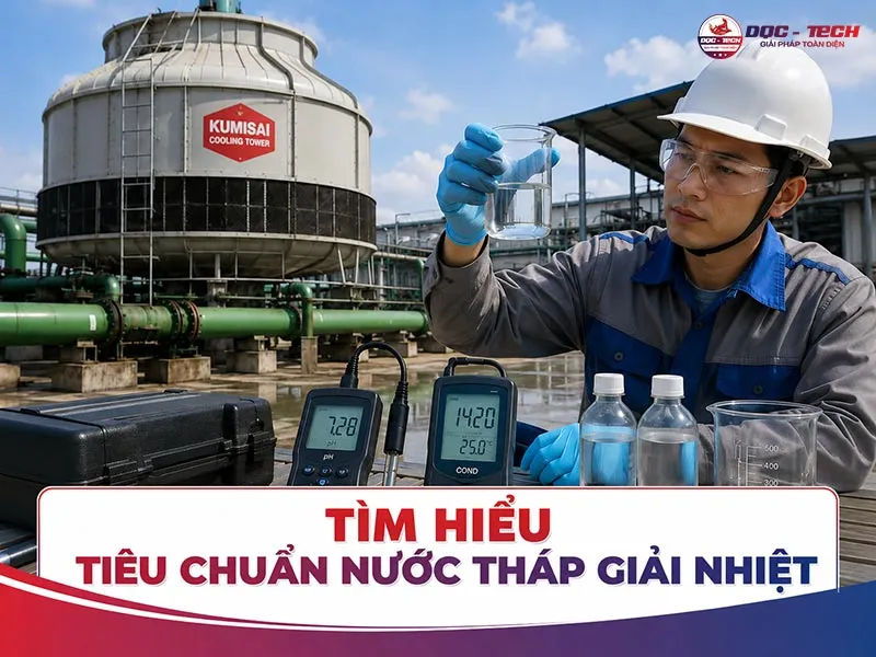 Tiêu chuẩn nước tháp giải nhiệt: 10+ Chỉ số quan trọng nhất