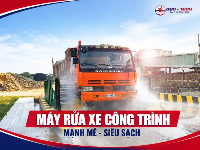 TOP 11+ Máy rửa xe công trình: Mạnh mẽ, Chất lượng, Xịt khỏe