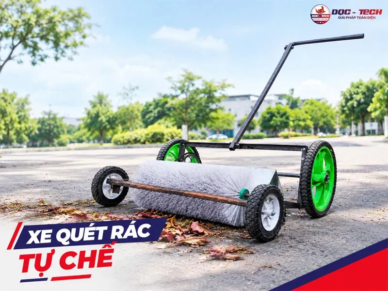 Xe quét rác tự chế: Tiết kiệm hay tốn kém?