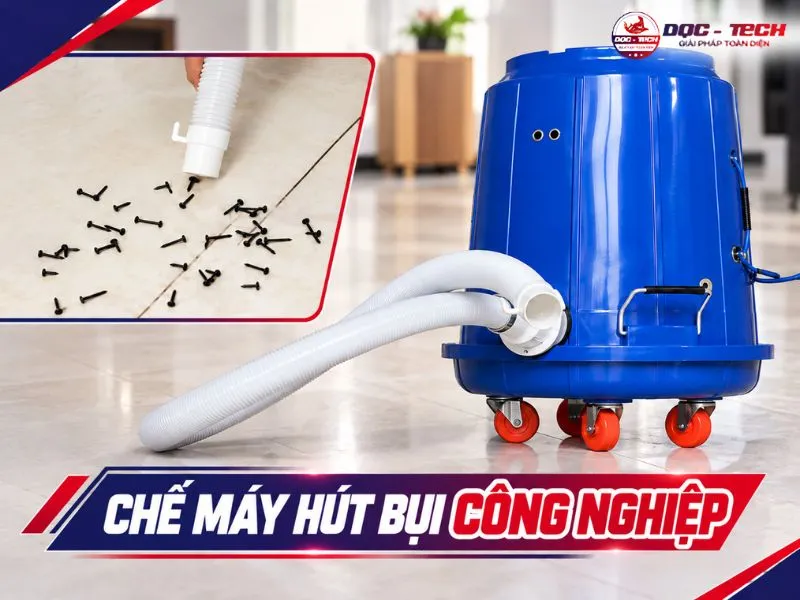 7+ Bước chế máy hút bụi công nghiệp cho người mới tại nhà