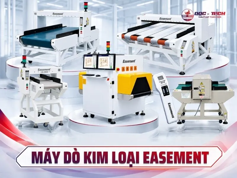 Máy dò kim loại Easement: Độ nhạy cao, Siêu nhanh, Cực bền