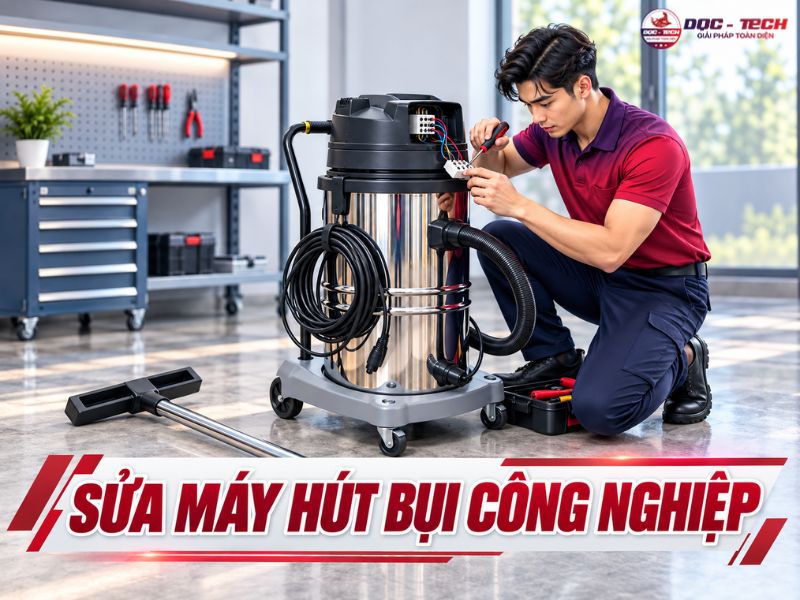 Top 11 địa chỉ sửa chữa máy hút bụi công nghiệp cực đỉnh