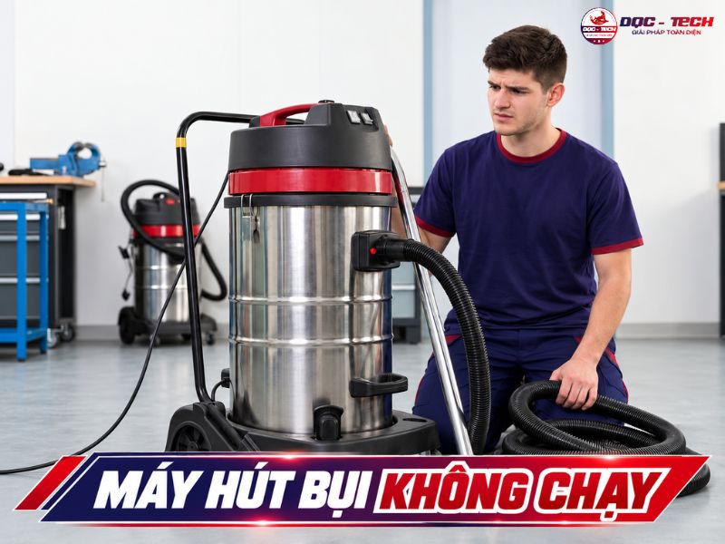 Máy Hút Bụi Không Chạy: 9 Lỗi Hay Gặp, Xử Lý Tận Gốc
