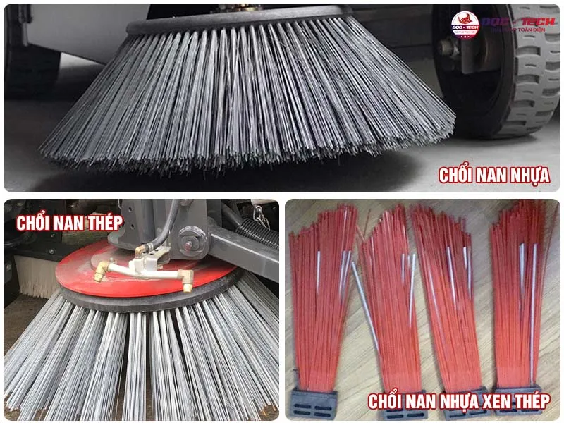 Các loại chổi xe quét đường Các loại chổi xe quét đường