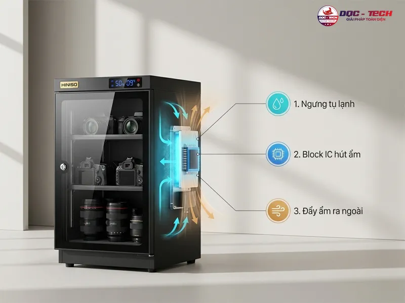 Hút ẩm IC bán dẫn thế hệ mới, nhanh chóng