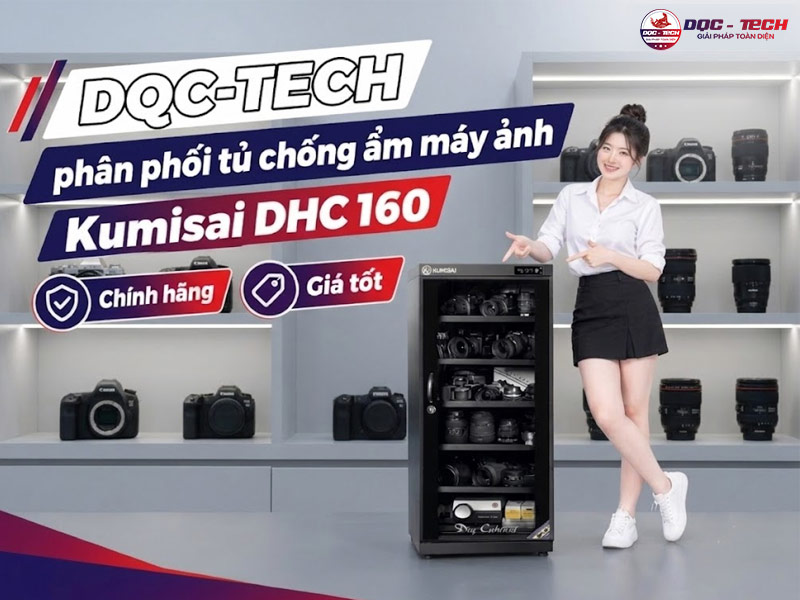 Bán tủ chống ẩm máy ảnh Kumisai DHC 160