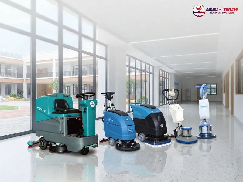 Máy chà sàn trường học giá bao nhiêu?