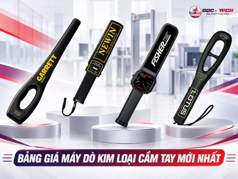 Update giá máy dò kim loại cầm tay
