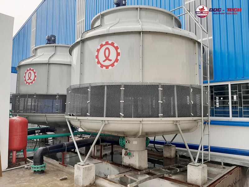 Tháp giải nhiệt Chiller tròn