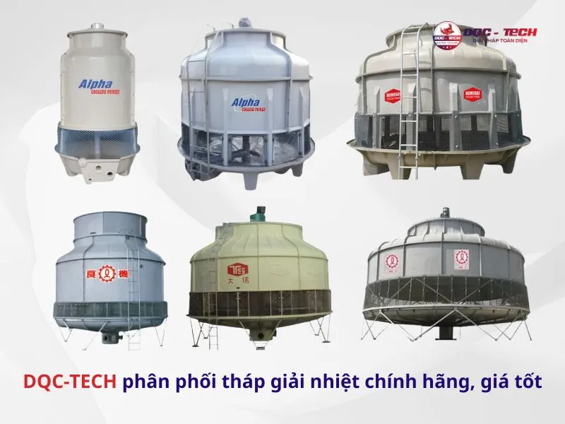 DQC-TECH phân phối các dòng tháp giải nhiệt chính hãng DQC-TECH phân phối các dòng tháp giải nhiệt chính hãng