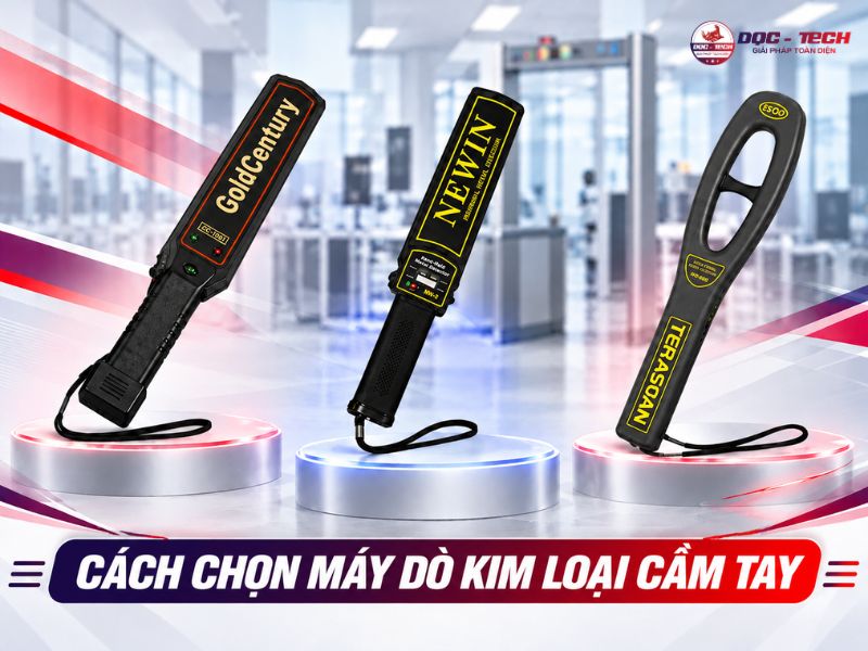 Tiêu chí mua máy dò kim loại cầm tay phù hợp