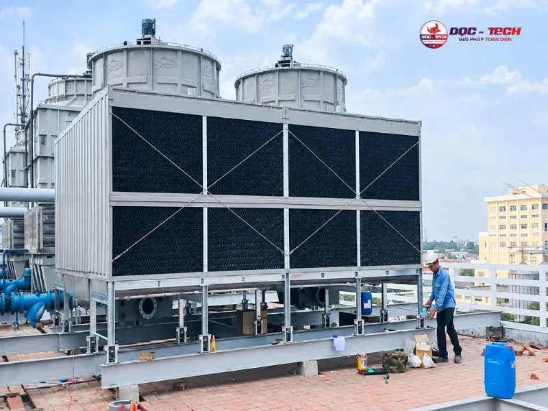 Hướng dẫn cách lắp đặt tháp làm mát Ocean Hướng dẫn cách lắp đặt tháp làm mát Ocean
