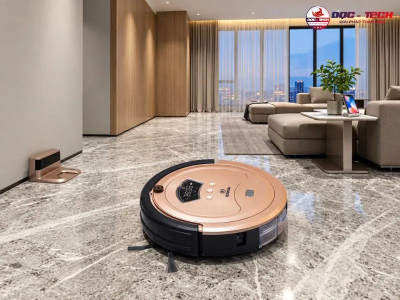 Dọn chướng ngại vật trước khi dùng máy hút bụi Kumisai KMS-22