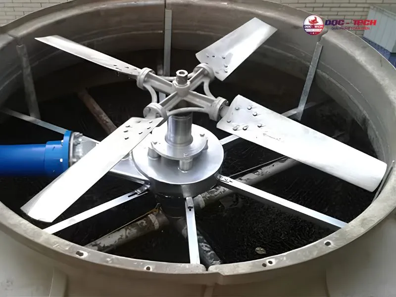 Hình ảnh cánh quạt hợp kim nhôm chất lượng cao của tháp giải nhiệt Liang Chi LBC-300RT