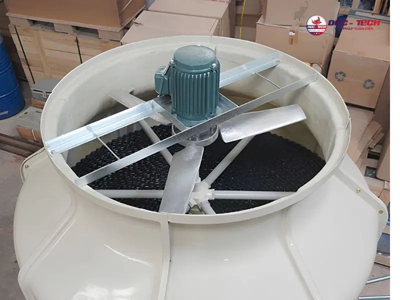 Cánh quạt chất lượng cao, tạo lưu lượng gió ổn định