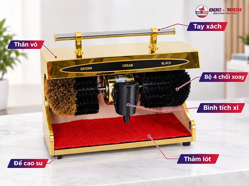 Hình ảnh máy đánh giày Kumisai KMS-8
