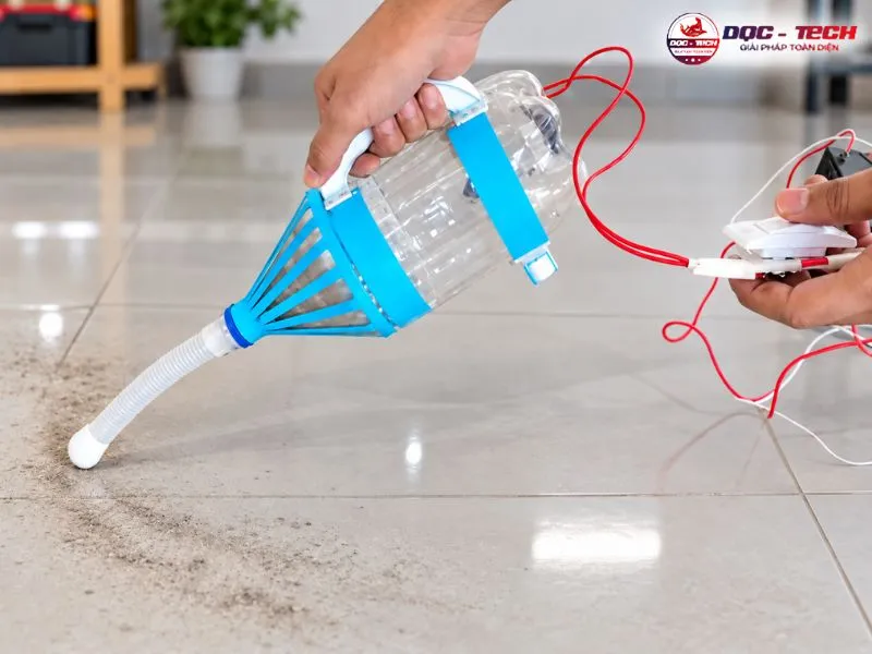 Máy hút bụi tự chế sẽ không hiệu quả bằng máy hút bụi chính hãng