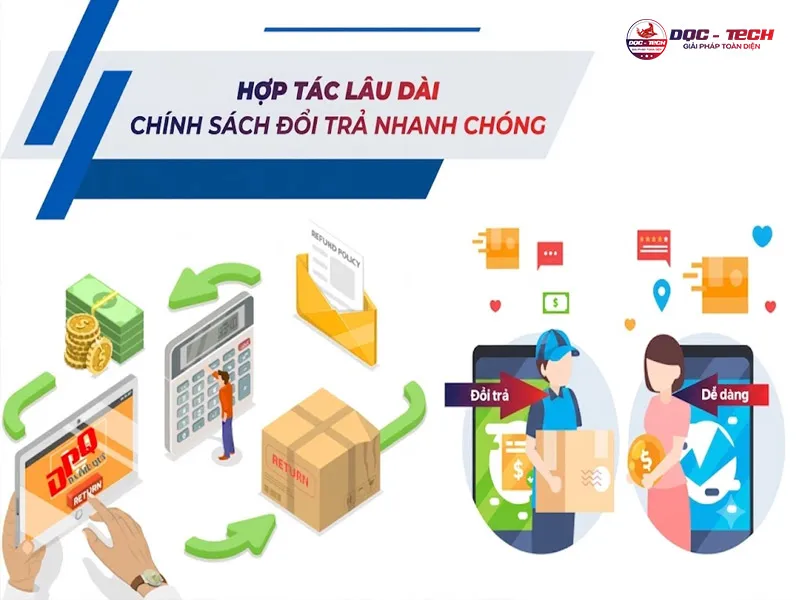 Chính sách đổi trả DQC TECH