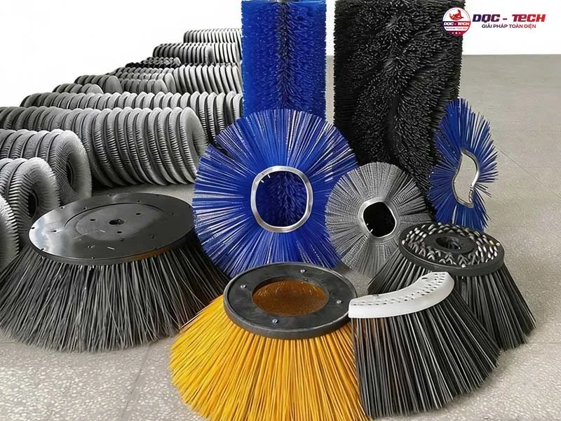 Chọn chổi xe quét đường Chọn chổi xe quét đường