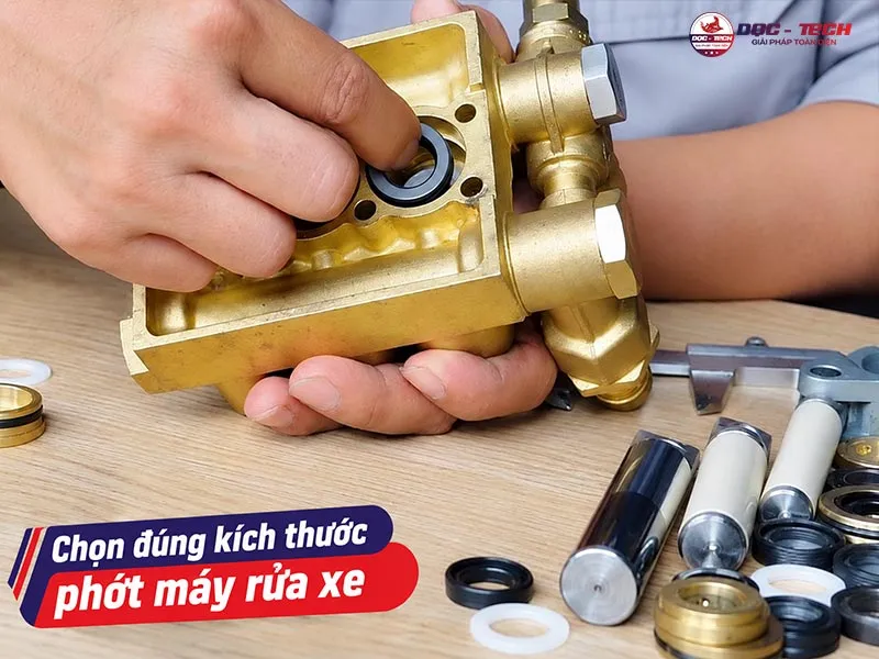 Cách chọn phớt máy rửa xe