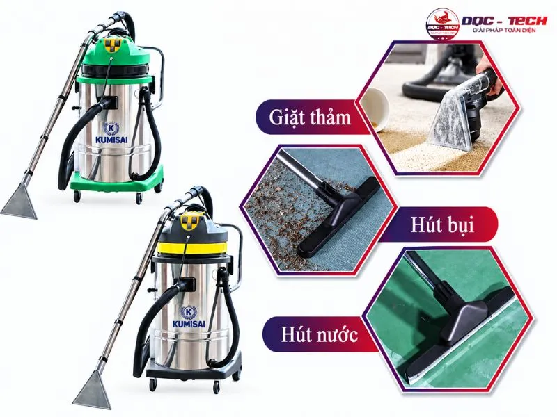Chọn thiết bị giặt thảm phù hợp nhu cầu và ngân sách