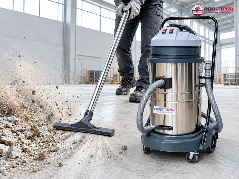 Căn cứ vào các loại bụi bẩn để chọn máy hút bụi phù hợp