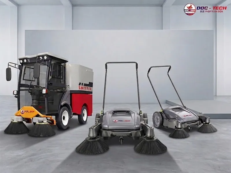 Chọn xe quét rác DQC Tech phù hợp