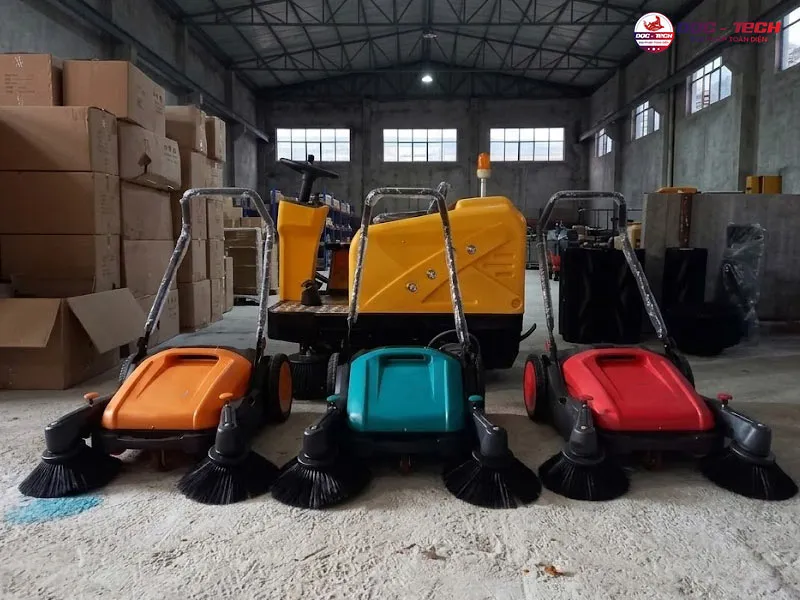 Chọn xe quét rác