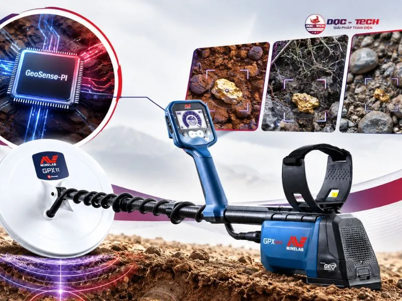 Công nghệ nổi bật trên máy dò vàng GPX 6000