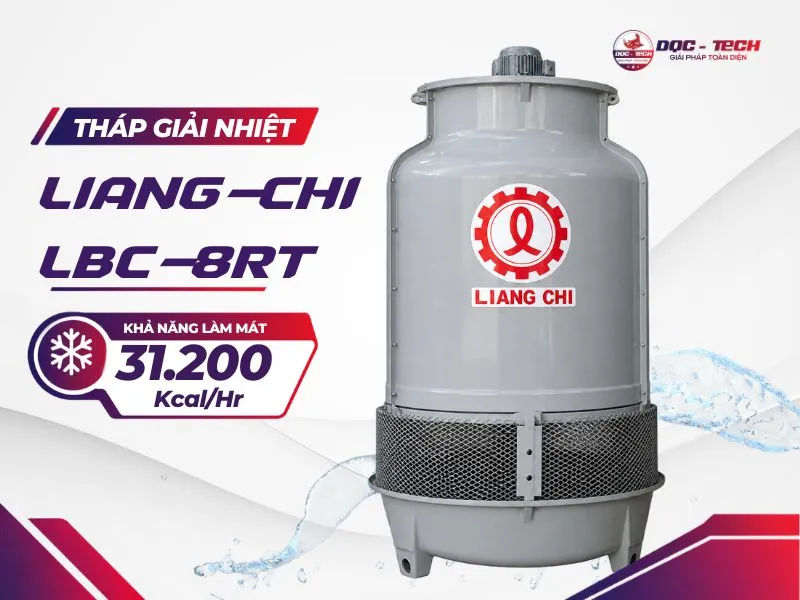 Khả năng làm mát của tháp giải nhiệt Liang Chi LBC-8RT