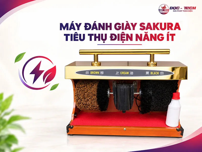 Công suất máy đánh bóng giày Sakura