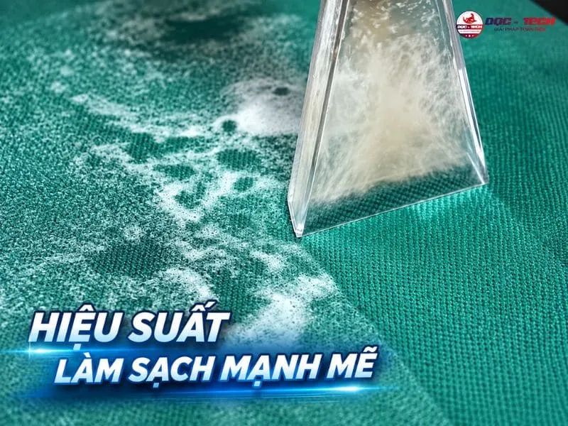 Máy giặt thảm Kumisai KMS 401C có hiệu suất mạnh mẽ