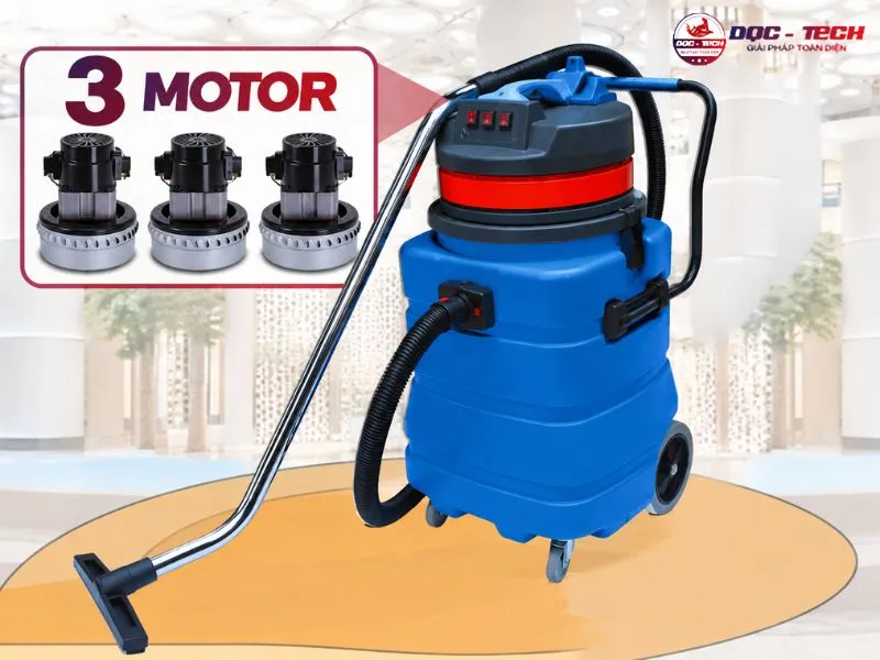 Thiết bị hút bụi công nghiệp Camry BF583a-3 sở hữu 3 motor mạnh mẽ