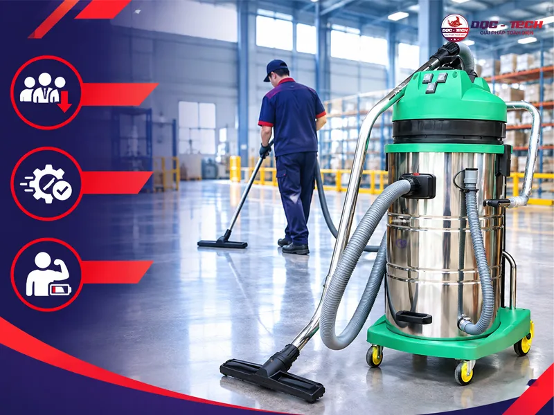 đạt hiệu quả cao trong quá trình vệ sinh