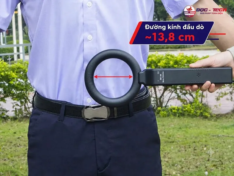 đầu dò máy dò kim loại mini Handheld Metal Detector MD-300