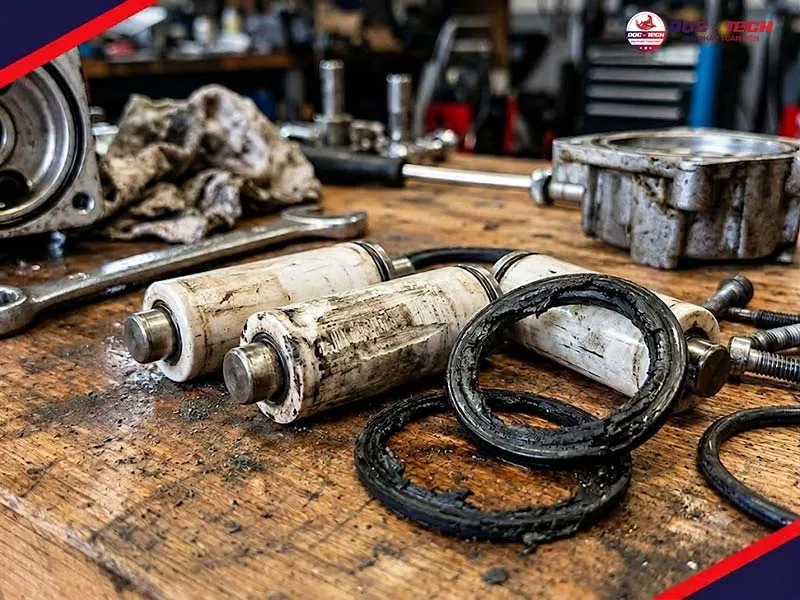 dấu hiệu thay phớt máy rửa xe