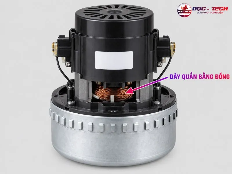 Quạt thổi thảm công nghiệp Supper Clean HC 535 dùng dây quấn bằng đồng