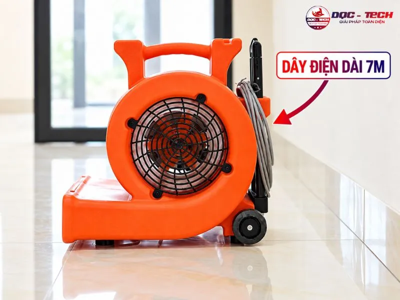 Dây điện máy sấy thảm Kumisai BF 535 dài 7m