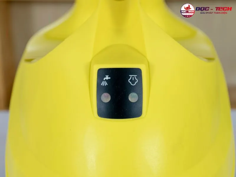 Đèn báo của thiết bị giặt thảm Kumisai KMS02 trực quan
