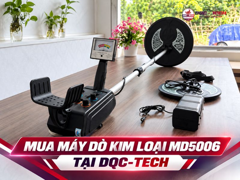 Mua máy dò kim loại MD5006 chính hãng tại DQC-TECH