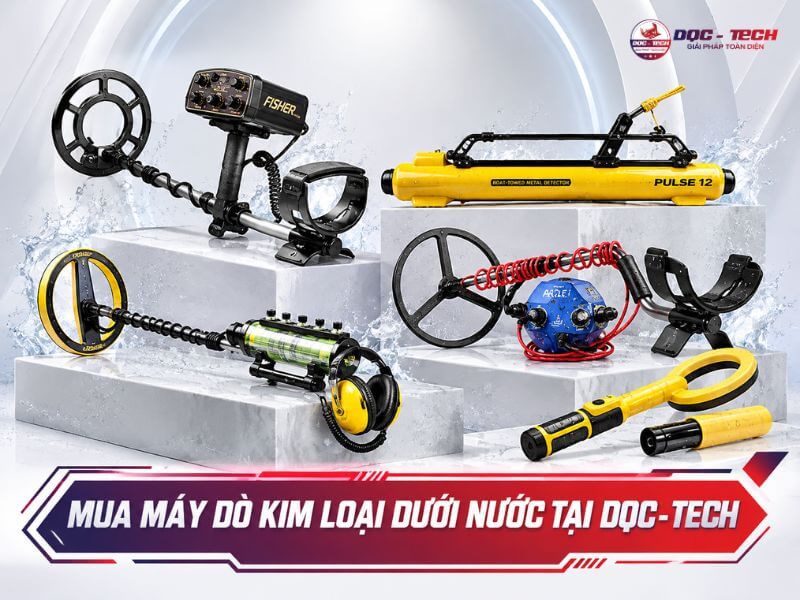 Mua máy dò kim loại dưới nước chính hãng giá tốt tại DQC-TECH