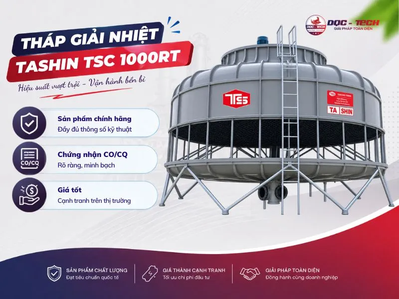 Mua tháp giải nhiệt TSC 1000 RT chính hãng tại DQC-TECH Mua tháp giải nhiệt TSC 1000 RT chính hãng tại DQC-TECH
