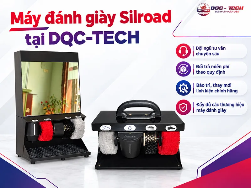 DQC-TECH phân phối máy đánh giày Silroad