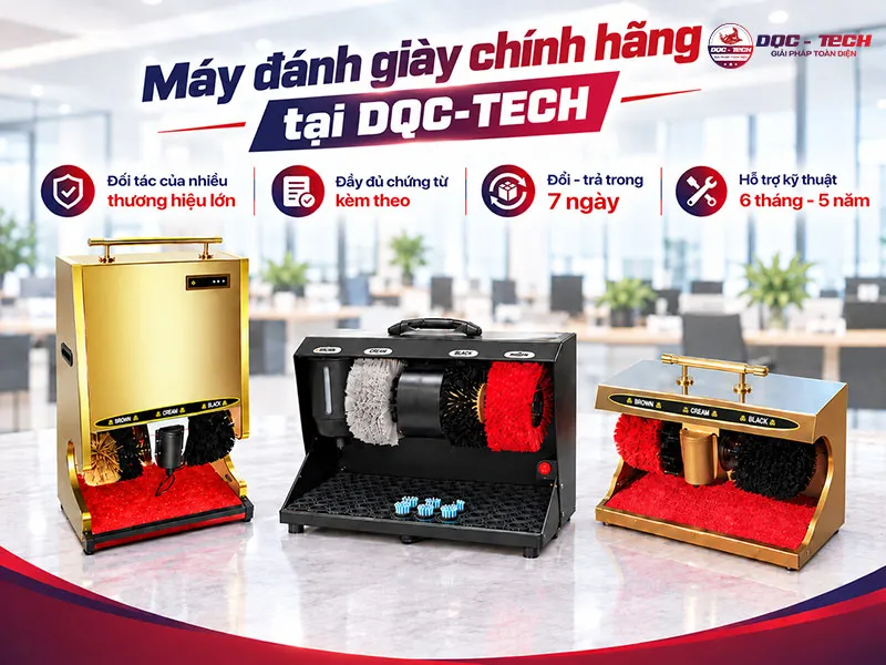 Mua máy đánh giày chính hãng tại dqc-tech