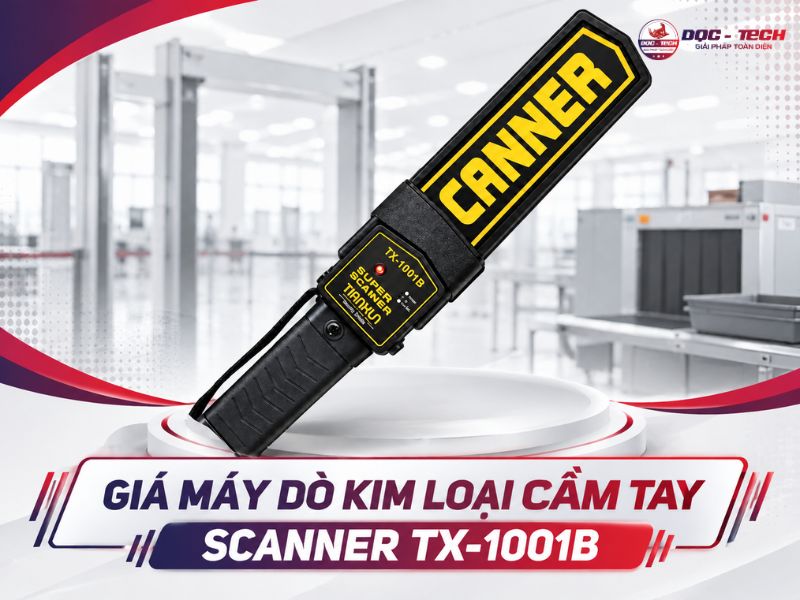 Update giá máy dò kim loại cầm tay Scanner TX-1001B