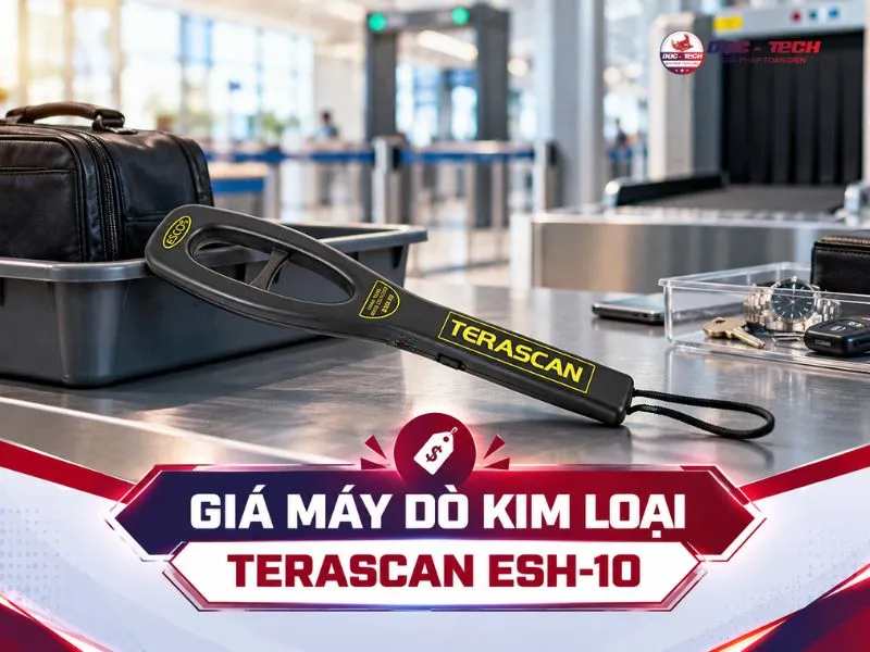 Cập nhật giá bán máy dò kim loại Terascan ESH-10