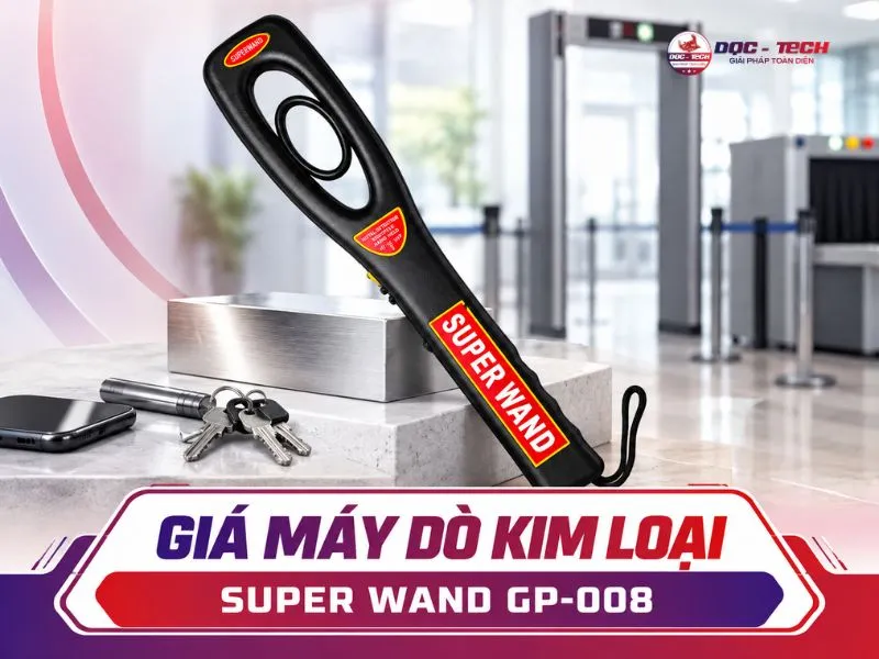 Báo giá máy dò kim loại Super Wand GP-008