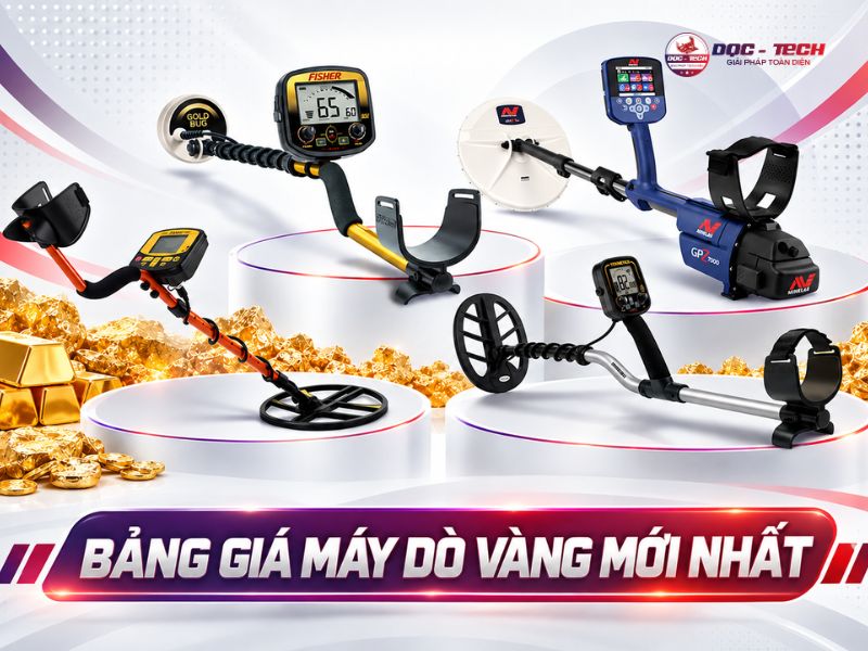 Update giá máy dò vàng mới nhất