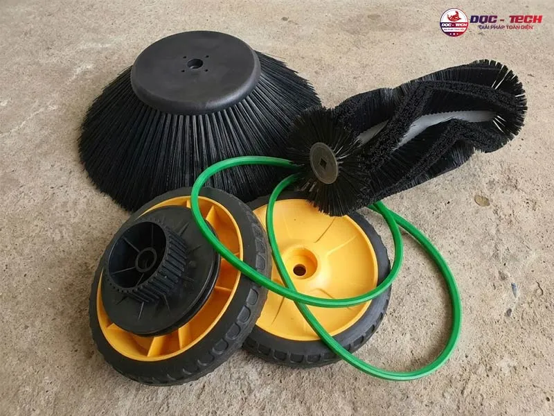 Giá phụ kiện xe quét rác 