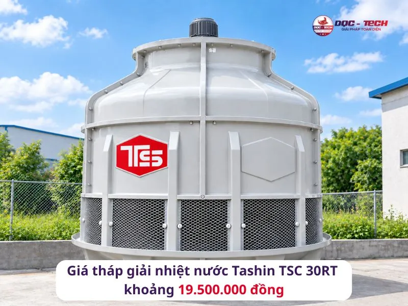 Giá tháp tản nhiệt Tashin TSC 30RT bao nhiêu